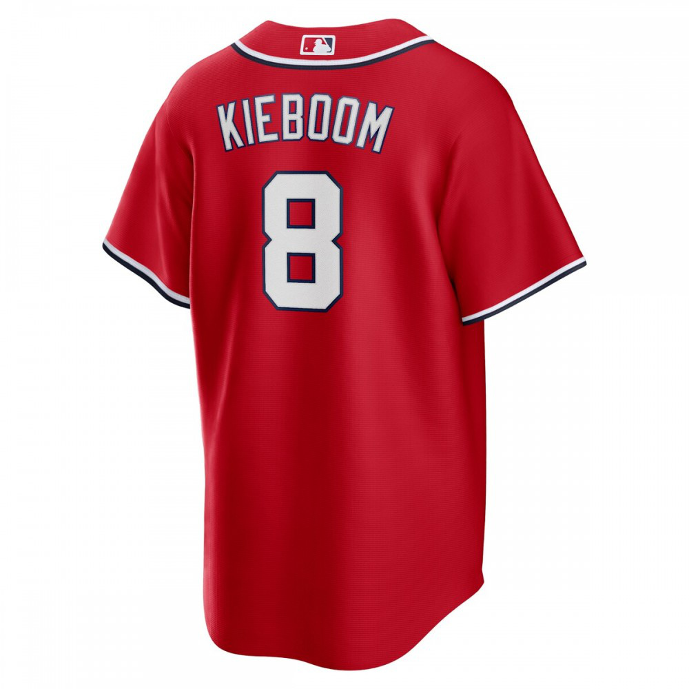 Carter Kieboom Washington Nationals Alternate Replica Player Name Jersey - Red-Pro Kit Vault | Brand New 26/27 Sports Jerseys